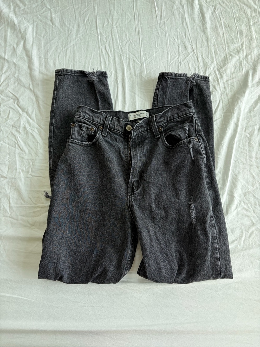 Abercrombie Curve Love 90’s Straight Ultra High Rise Jeans